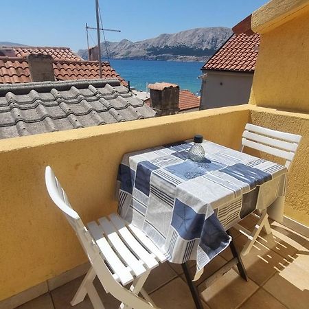 Apartment Igor With Balcony And Sea View Baška Eksteriør bilde