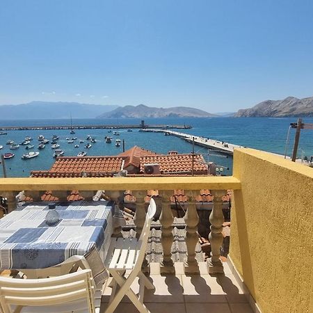 Apartment Igor With Balcony And Sea View Baška Eksteriør bilde